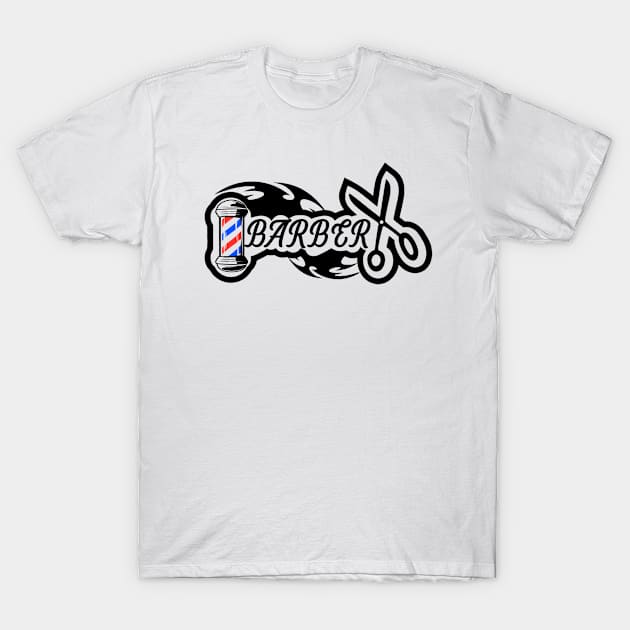 barber T-Shirt by first12